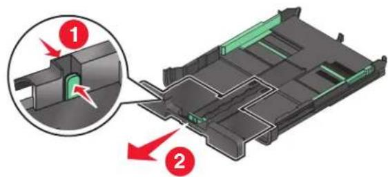 LEXMARK Prestige Pro 802 - Einlegen von Papier in das Papierfach - 3