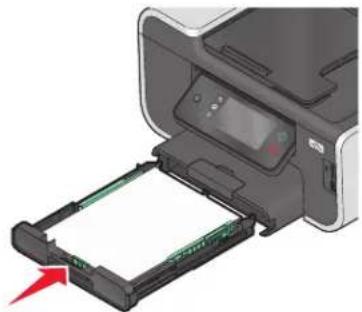 LEXMARK Prestige Pro 802 - Einlegen von Papier in das Papierfach - 6