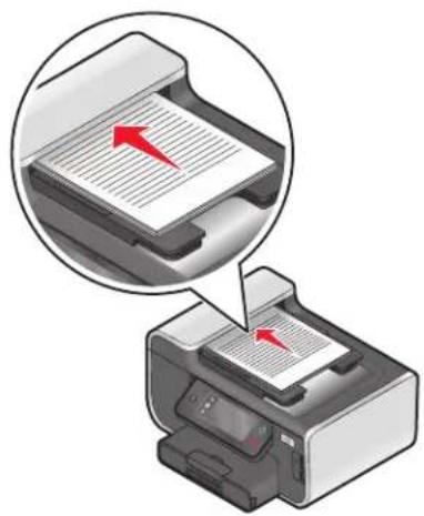 LEXMARK Prestige Pro 808 - Loading original documents into the ADF - 1