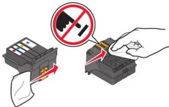 LEXMARK Prestige Pro 808 - REMOVE AND REINSERT THE PRINTHEAD - 3