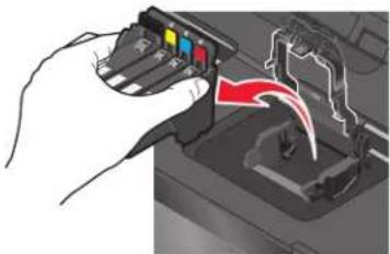 LEXMARK Prestige Pro 808 - REMOVE AND REINSERT THE PRINTHEAD - 2