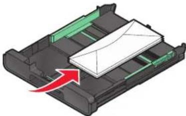 LEXMARK Prestige Pro 808 - Loading envelopes or photo paper - 4