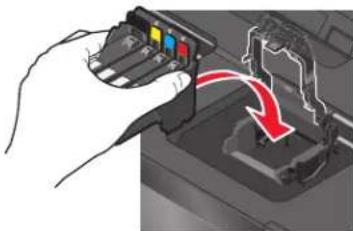 LEXMARK Prestige Pro 808 - REMOVE AND REINSERT THE PRINTHEAD - 4