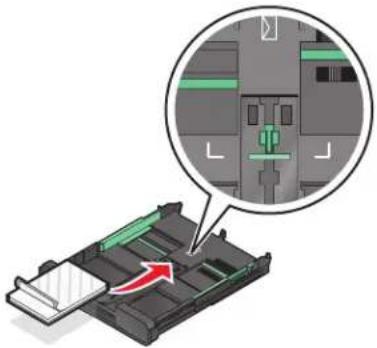 LEXMARK Prestige Pro 808 - Loading various paper types - 2