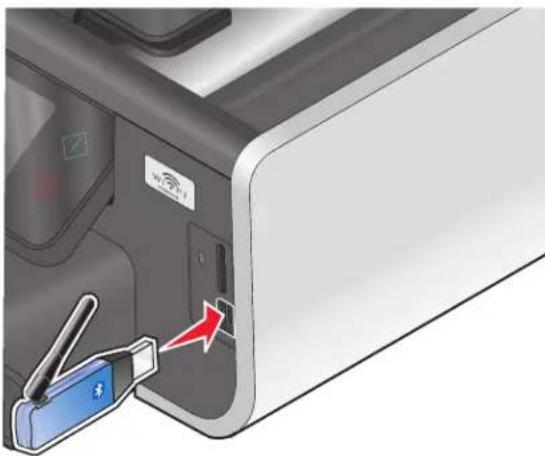 LEXMARK Prestige Pro 808 - Setting the Bluetooth security level - 1
