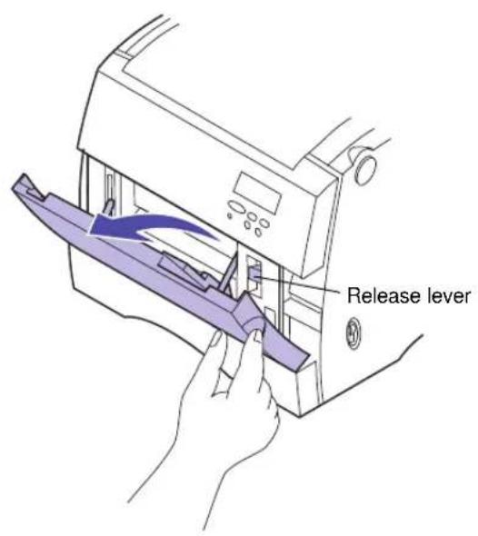 LEXMARK Optra C710 - Cleaning the waste toner sensor - 1