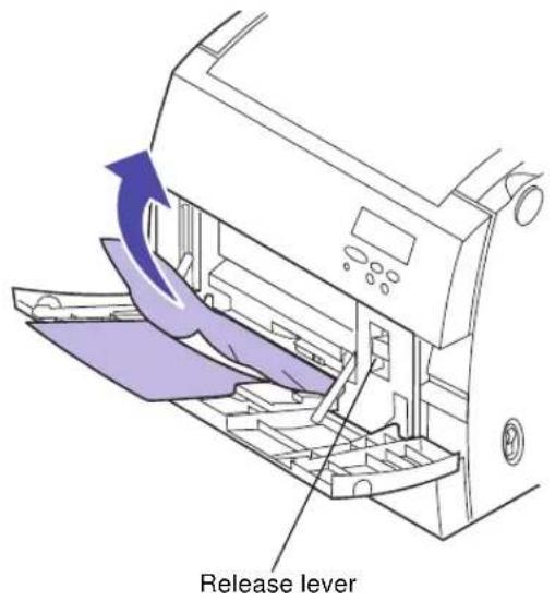 LEXMARK Optra C710 - paper jam - 1