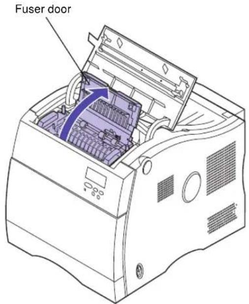 LEXMARK Optra C710 - Replacing the coating roll - 3