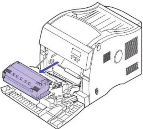 LEXMARK Optra C710 - To replace the transfer belt: - 2