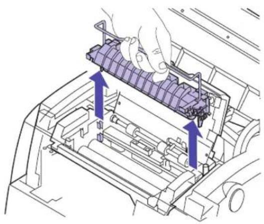LEXMARK Optra C710 - Replacing the coating roll - 4