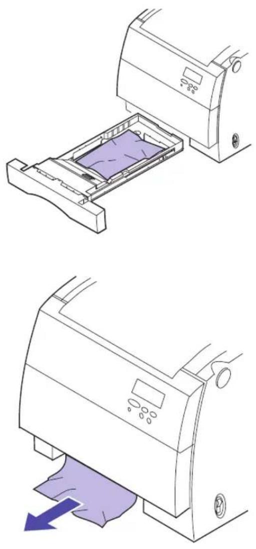 LEXMARK Optra C710 - paper jam - 1