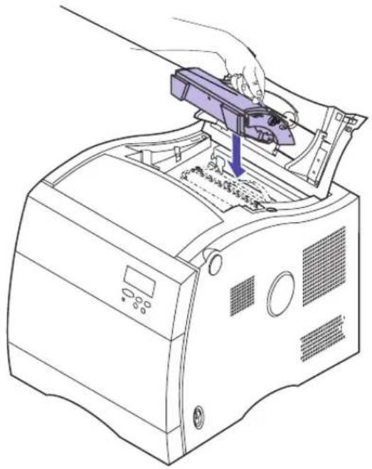 LEXMARK Optra C710 - CHANGE TONER - 5