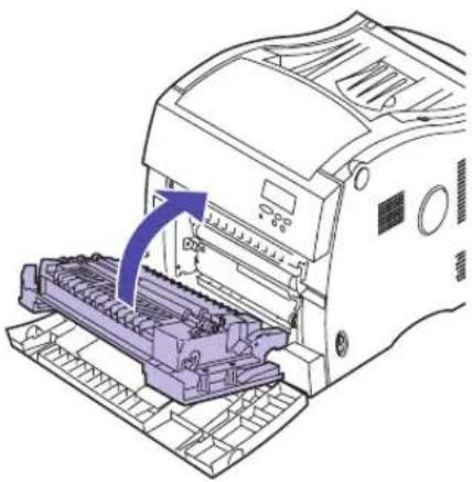 LEXMARK Optra C710 - Pull the transfer belt from the printer. - 3
