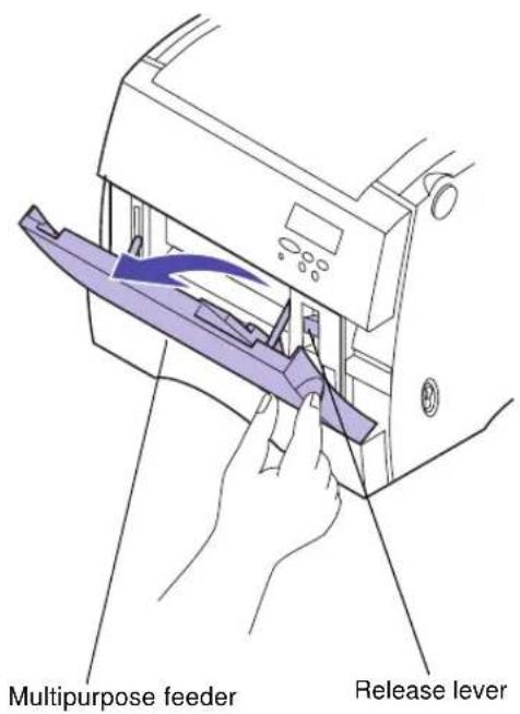 LEXMARK Optra C710 - paper jam - 1