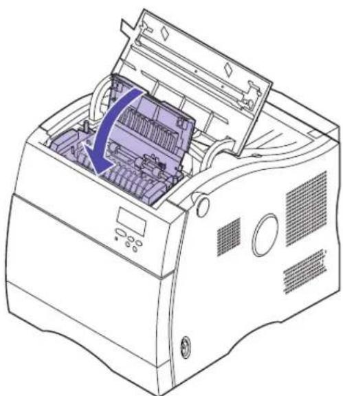 LEXMARK Optra C710 - To install the fuser: - 4