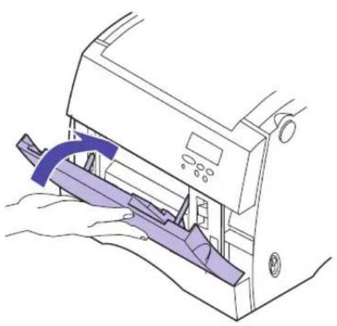 LEXMARK Optra C710 - Align the holes on the bottom of the new transfer roller with the springs on the front cover. - 3
