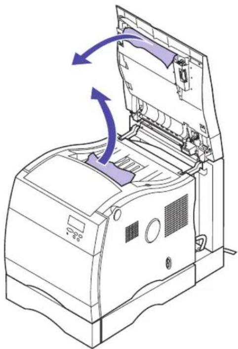 LEXMARK Optra C710 - paper jam - 1