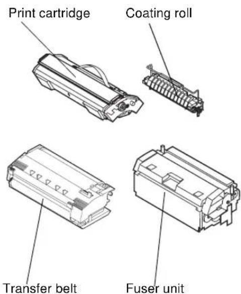 LEXMARK Optra C710 - Ordering supplies - 1