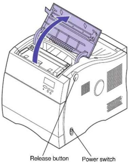 LEXMARK Optra C710 - Replacing the fuser kit - 1