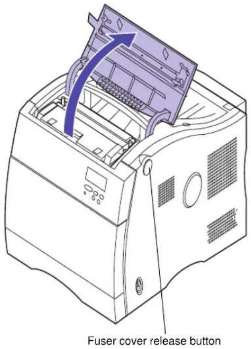 LEXMARK Optra C710 - Clearing printer paper jams - 3