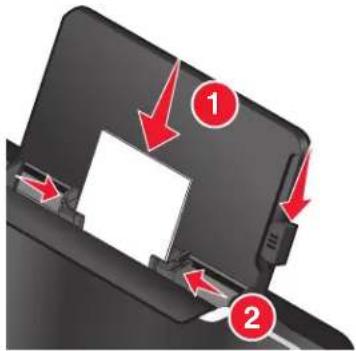 LEXMARK Intuition S502 - Einlegen von Papier - 8