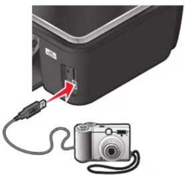 LEXMARK Intuition S500 - Drucken von Fotos von einer PictBridge-fähigen Digitalkamera - 1