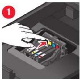LEXMARK Intuition S500 - Auswechseln von Tintenpatronen - 2