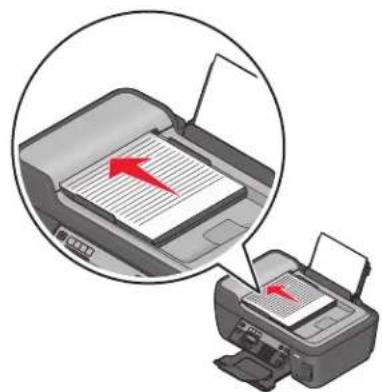 LEXMARK Interpret S402 - Einlegen von Originaldokumenten in die automatische Dokumentenzuführung - 1
