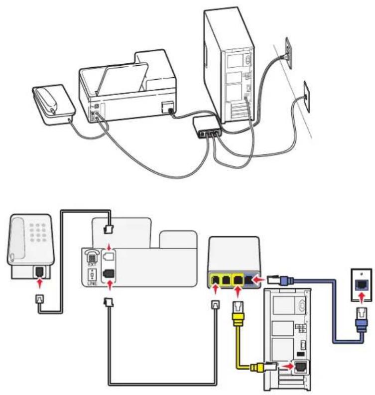 LEXMARK Interpret S400 Series - Szenario 3: VoIP-Telefondienst - 1