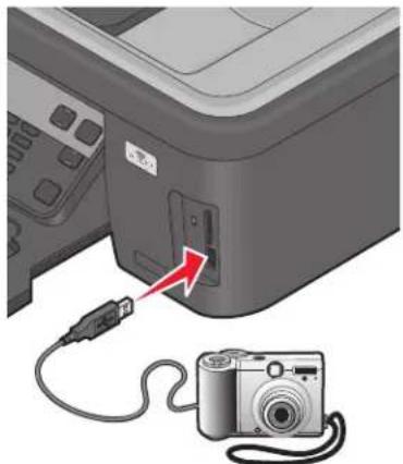 LEXMARK Interpret S400 Series - Drucken von Fotos von einer PictBridge-fähigen Digitalkamera - 1