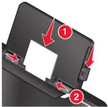 LEXMARK Interact S602 - Einlegen von Papier - 8