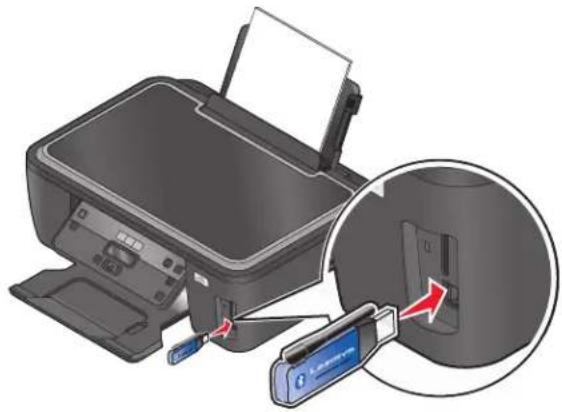 LEXMARK Impact S308 - Festlegen der Bluetooth-Sicherheitsstufe - 1