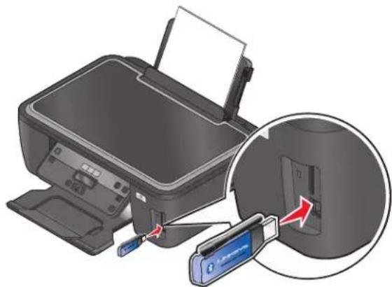 LEXMARK Impact S308 - Einrichten einer Verbindung zwischen dem Drucker und einem Bluetooth-fähigen Gerät - 1