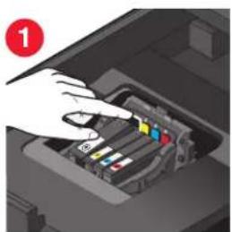 LEXMARK Impact S308 - Auswechseln von Tintenpatronen - 2