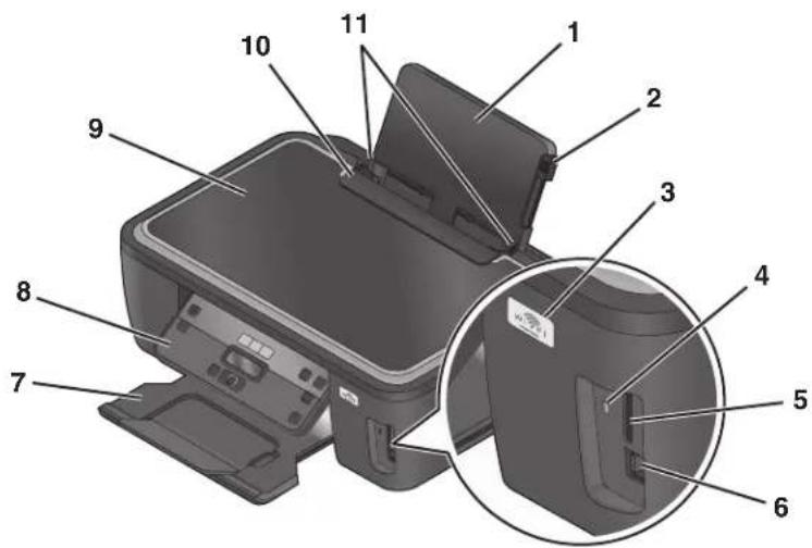 LEXMARK Impact S308 - Anzeigen von Informationen zum Drucker - 3