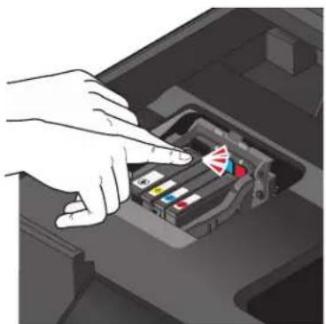 LEXMARK Impact S308 - Auswechseln von Tintenpatronen - 5