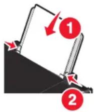 LEXMARK X4630 - Einlegen von Papier - 1