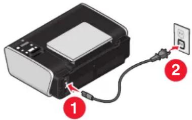 LEXMARK X4630 - TRENNEN SIE DAS NETZKABEL UND SCHLIESSEN SIE ES WIEDER AN - 1