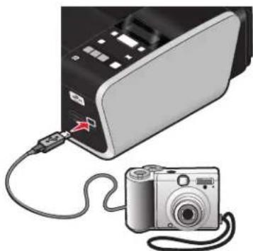 LEXMARK X4630 - Drucken von Fotos von einer PictBridge-fähigen Digitalkamera - 1