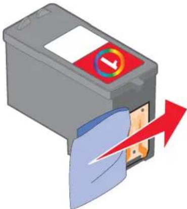 LEXMARK X2450 - Reinigen der Patronendüsen und -kontakte - 2