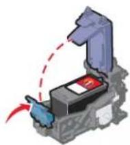 LEXMARK X2450 - Entfernen einer benutzten Tintenpatrone - 2