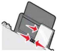 LEXMARK X2450 - Einlegen unterschiedlicher Papiersorten - 1