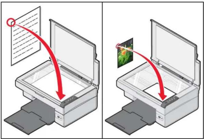 LEXMARK X2450 - Anpassen der Kopiereinstellungen - 1