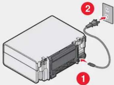 LEXMARK X2450 - Ein/Aus-Taste leuchtet nicht - 1