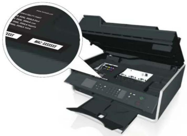 LEXMARK S410 - Wie finde ich die MAC-Adresse? - 1