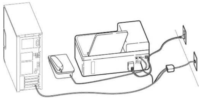 LEXMARK S410 - Szenario 2: DSL (Digital Subscriber Line) - 1