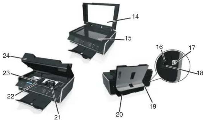 LEXMARK S410 - Die Teile des Druckers - 2