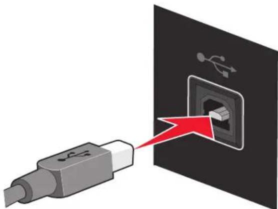 LEXMARK X4600 - Überprüfen Sie das USB-Kabel - 2