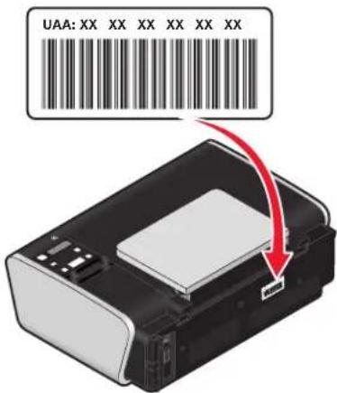 LEXMARK X4600 - Wie finde ich die MAC-Adresse? - 1