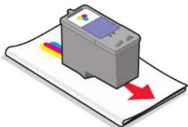 LEXMARK X3600 - Reinigen der Patronendüsen und -kontakte - 1